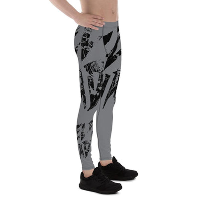 Self Made Compression Men's Leggings Grey