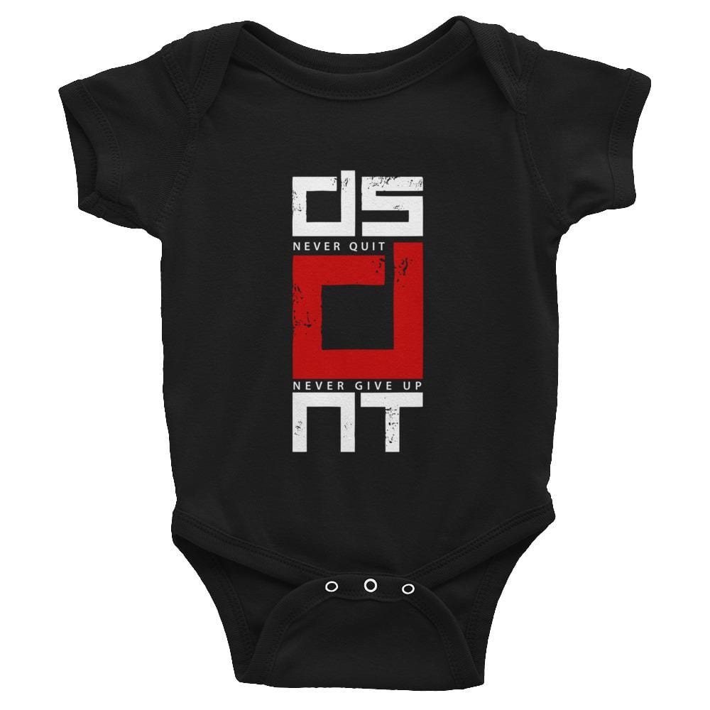 Infant DSDNT Never Quit Bodysuit