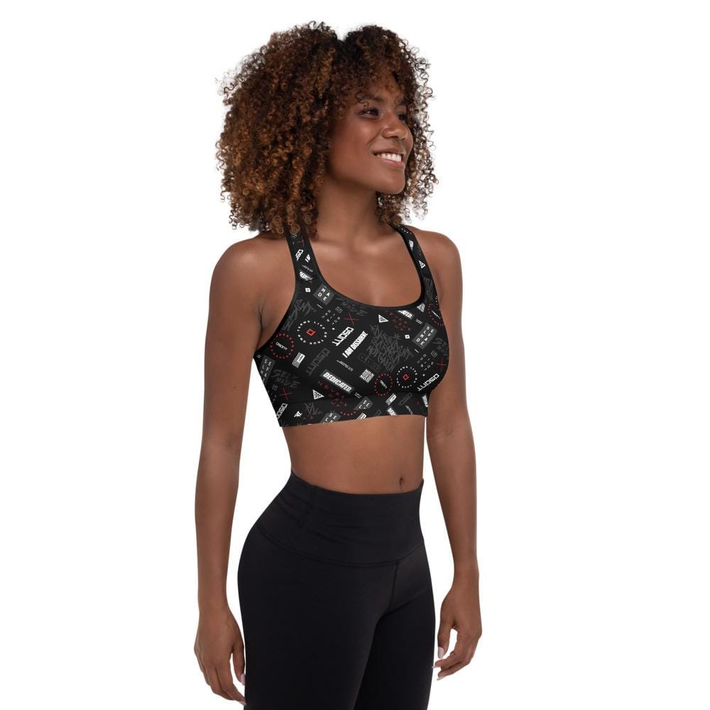 Zypher Sports Bra Black