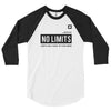 No Limits 3/4 sleeve raglan shirt