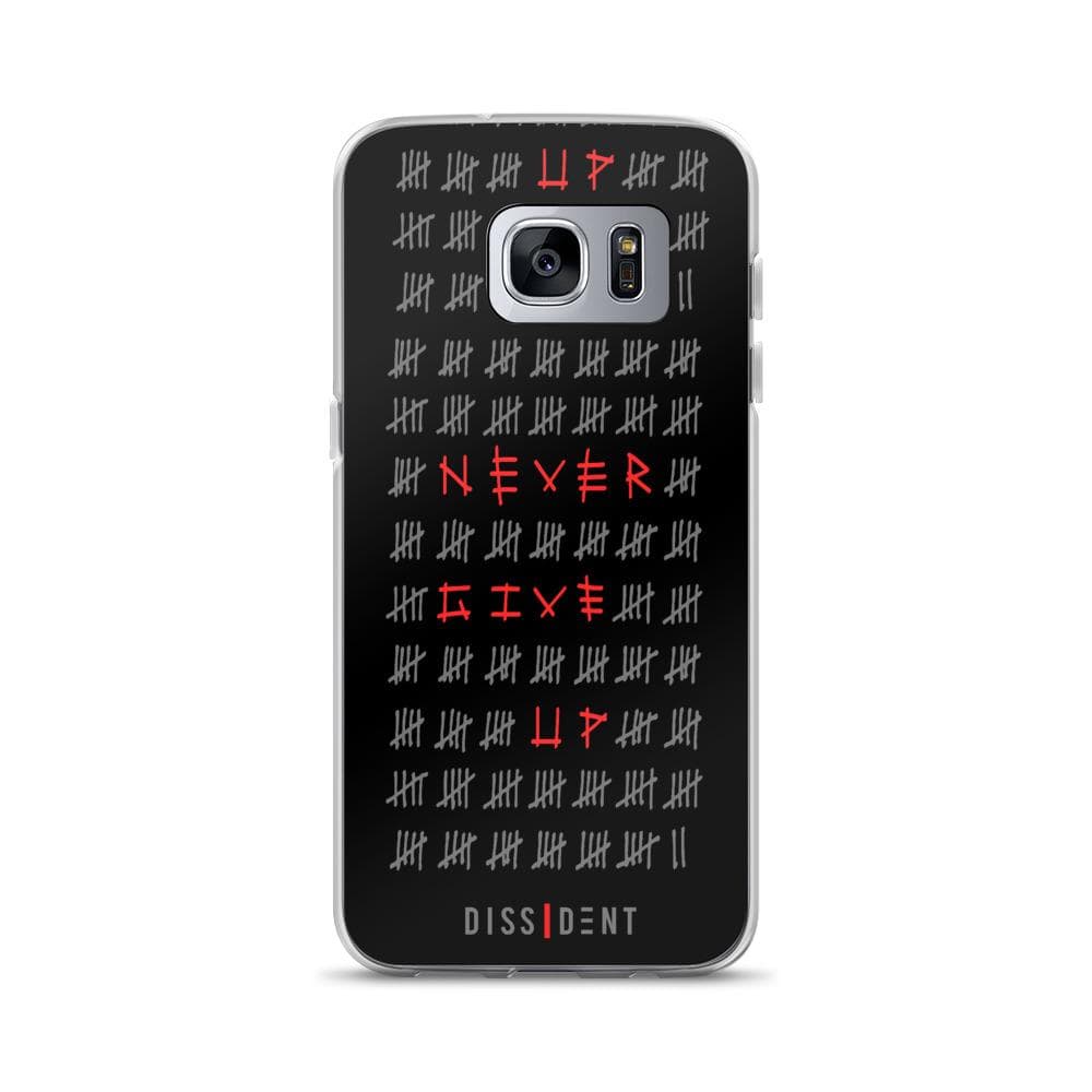 Never Give Up Samsung Case