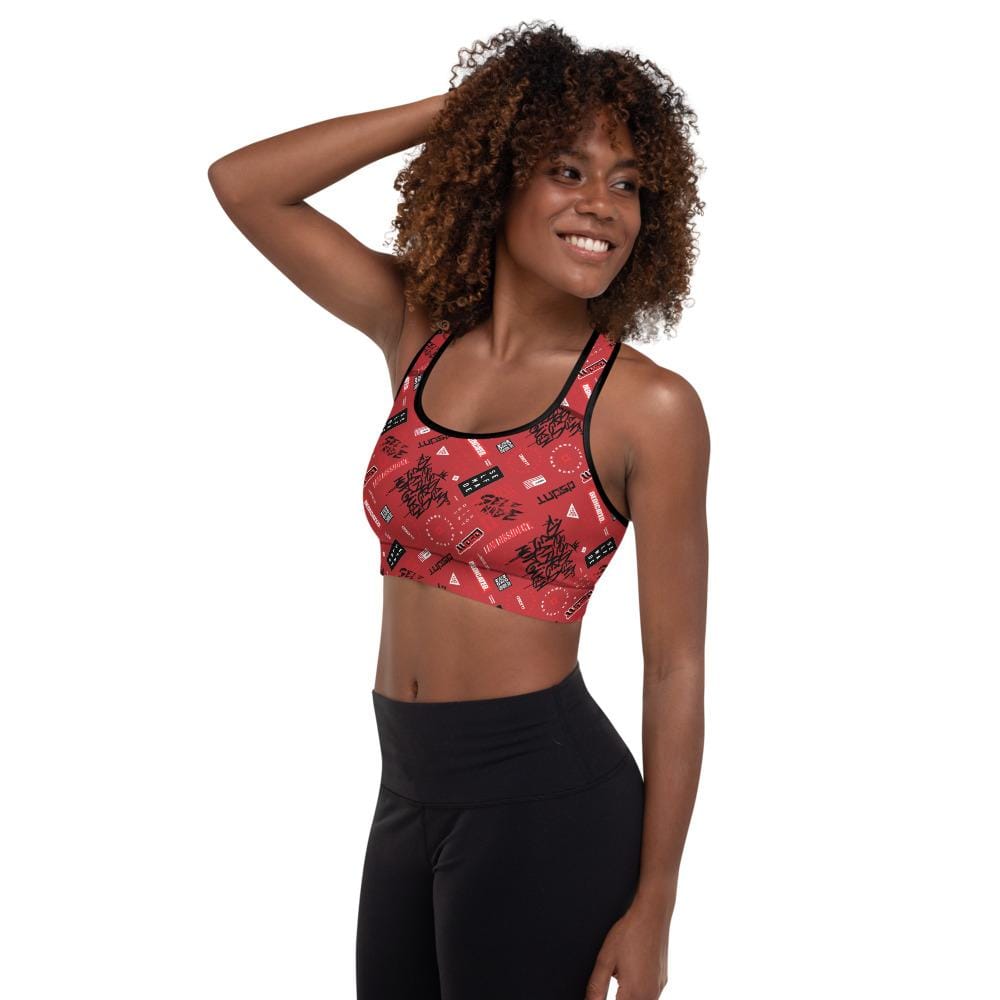 Zypher Sports Bra Red
