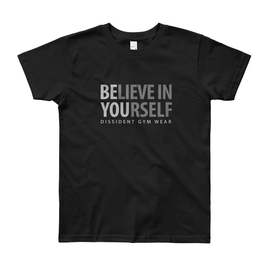 Believe in Yourself Youth Short Sleeve T-Shirt 8-12