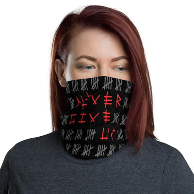Never Give Up Neck Mask