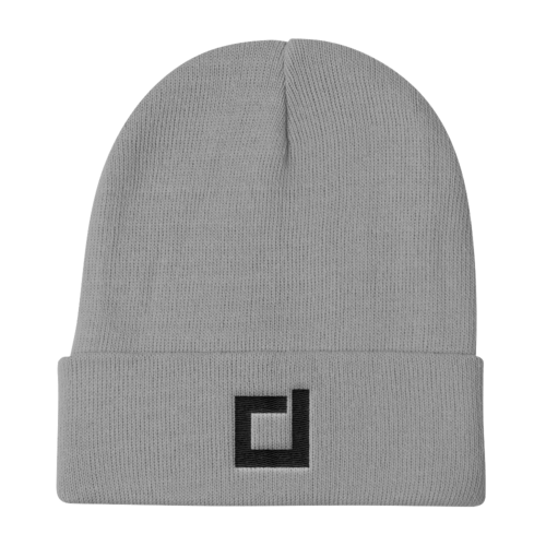 Beanie - DSDNT D Grey Knit