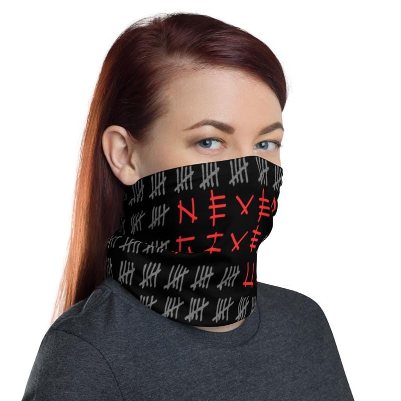 Never Give Up Neck Mask