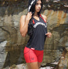 Ladies Compression Shorts - Red